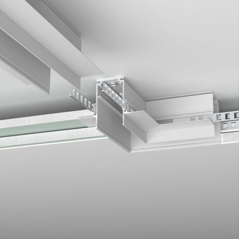 Коннектор угловой Elektrostandard Slim Magnetic для встраиваемого шинопровода под ГКЛ 9,5мм 85214/00 белый