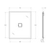 Cezares 45043 TIFFANY Зеркало со встроенной LED подстветкой, системой Антизапотевания, реверсивное 45043 Bianco opaco, 73х4х90