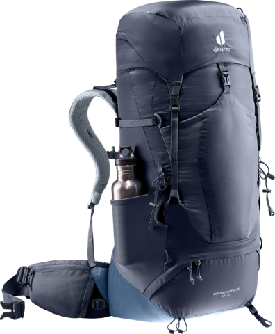 Картинка рюкзак туристический Deuter Aircontact Lite 50+10 Black-Marine - 5