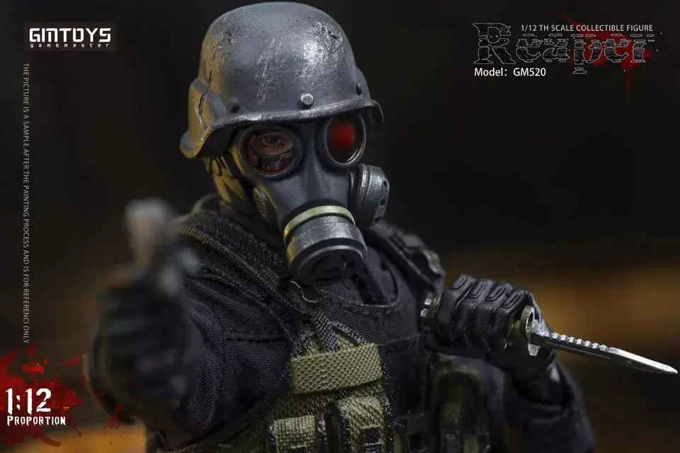 Фигурка Ханк масштаб 1/12 Resident Evil