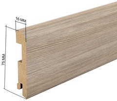 Купить Плинтус напольный экошпон Uberture Perfecto