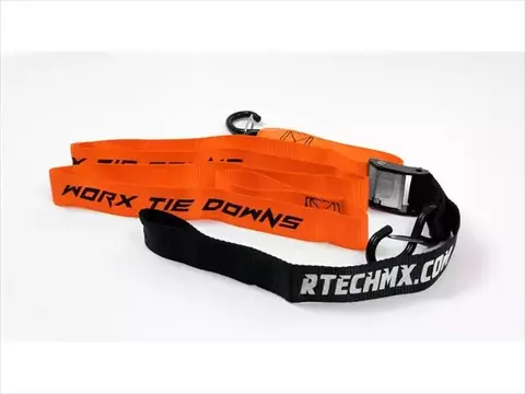 Ремни стяжки оранжевые