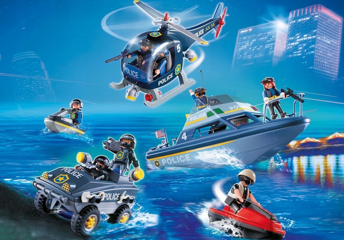 Playmobil city action sales police 9043