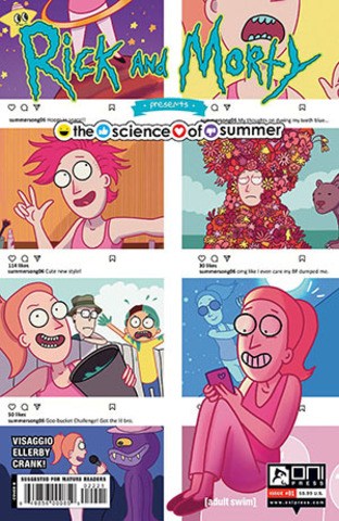 Rick And Morty Presents Science Of Summer #1 (One Shot) (Cover B)