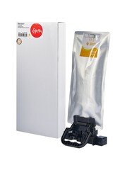 Контейнер с чернилами Sakura C13T01D400 (T01D4 Y) для Epson WorkForce Pro WF-C529R, C579R, желтый, пигментный тип, 220 мл., 20000 к.