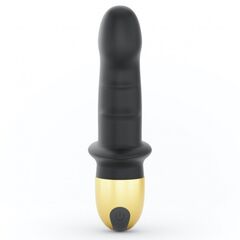 Черный вибратор Mini Lover Black 2.0 - 16,5 см. - 