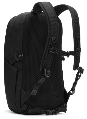 Картинка рюкзак городской Pacsafe vibe 25 черная смола - 3
