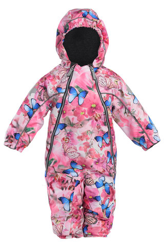 Весенний комбинезон с 2 молниями "Бабочки" AMADEO