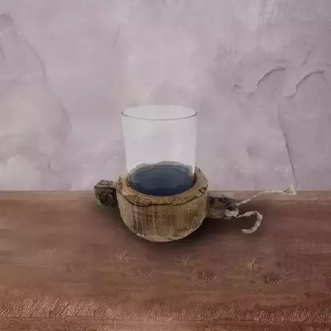 Подсвечник 14х23см Roomers Furniture коричневый