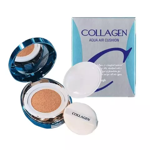 Enough Collagen aqua air cushion Кушон тональный увлажняющий с коллагеном