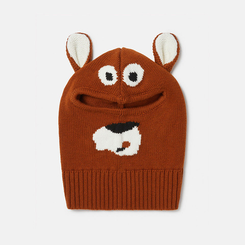 Шапка Stella McCartney Kids Grizzly Bear Balaclava Brown