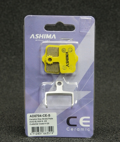 Колодки Ashima AD-0704-ce для Avid Elixir керамические