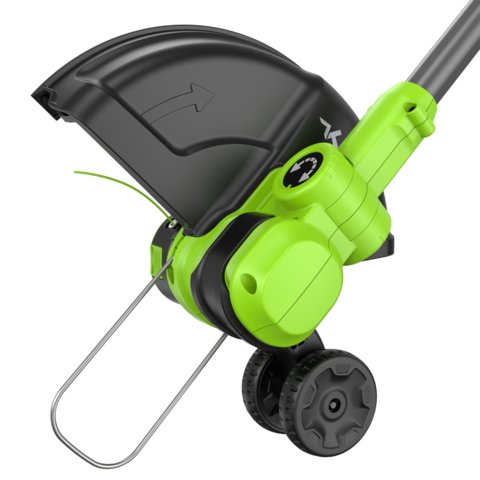 Триммер Greenworks G24LT301, 24v, 30 см, ø 1.6 мм с 1хАКБ 2А и ЗУ (аккумуляторный)