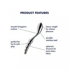 Фаллоимитатор Satisfyer Star Force 1 (сталь)