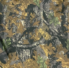 Ткань Оксфорд 200D, 95 гр, PU 1000, дубовые листья