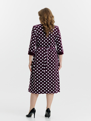 4067 Халат на пуговицах