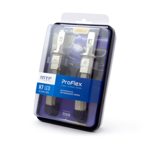 Cветодиодные автолампы MTF Light, серия PROFLEX LED H7, 5500K Cветодиодные автолампы MTF Light, серия PROFLEX LED H7, 5500K