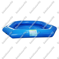 Надувной бассейн «Одноцветный» 4*4*0,5 м
