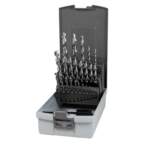 Набор сверл по металлу 1-10,5мм 24шт DIN338 HSS-G 118° (пл. кейс) Ruko 214216RO
