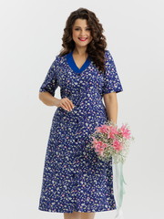 4534 Халат на пуговицах