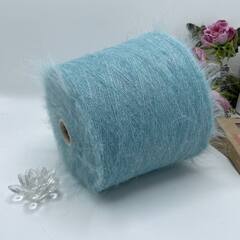 Пушистая пряжа для паутинок