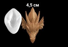 Силиконовый молд № 576 Дракон малый