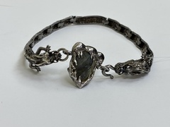 Драконы   (браслет из серебра)