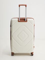 Чемодан полипропилен MIRONPAN Премиум Молочный (XXL) 80х51х33(+3)см/4,4 кг/120 л4