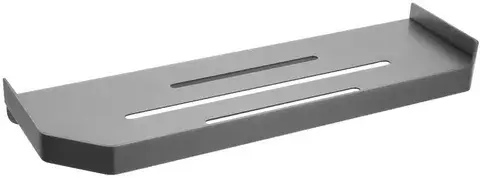 Полка прямоугольная одноэтажная Fixsen Hi-Tech графит FX-843F