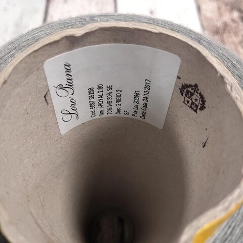 Кашемир с шелком LORO PIANA ROYAL 2/80 дымчато-серый