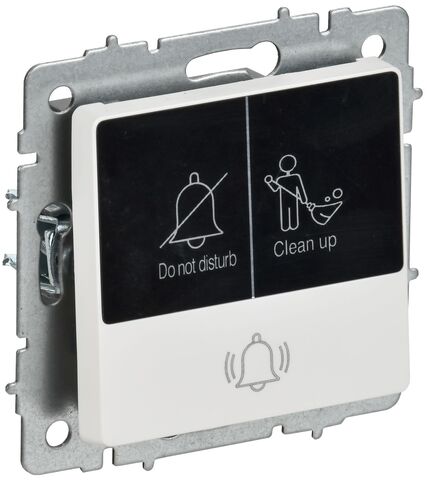 BRITE Кнопка звонка с инд. отел. 10А ВС10-1-9-БрАБ а/б IEK