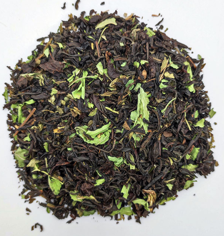 Черный с мятой