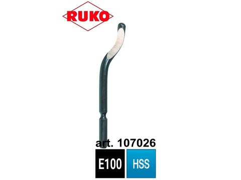 Лезвие для гратоснимателя Unigrat E100 HSS d.3,2мм Ruko 107026