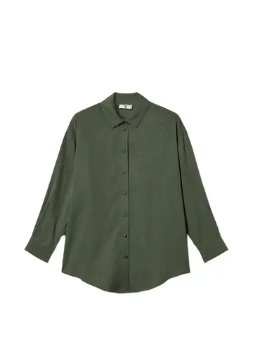 TWINSET Рубашка со стразами