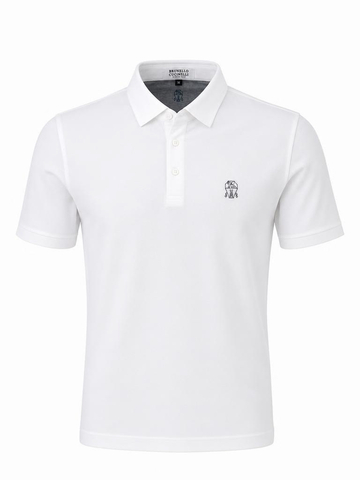 Поло Brunello Cucinelli 254848white