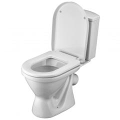 Унитаз-компакт Алькор 1WH302140 с диагональным выпуском, антивсплеск