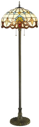 Лампа напольная Velante Tiffany 830-805-02