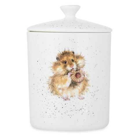 Банка для хранения с крышкой 18х13см Royal Worcester Забавная фауна Хомячок