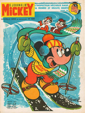 Le Journal de Mickey #1020 (на французском языке)