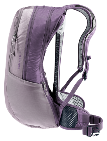 Картинка рюкзак велосипедный Deuter Race Air 14+3 Lavender-Purple - 10