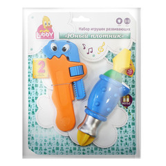 Набор игрушек развивающих "Юный плотник",муз., от 12 мес., пластик, 2шт (стандарт)