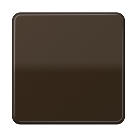 Клавиша одноклавишного выключателя. Цвет Блестящий коричневый. JUNG CD. CD590BFBR