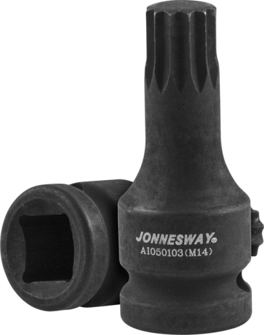 Jonnesway AI050103 1/2''DR Насадка ударная многоцелевая М14х60 мм. для а/м VW Т4.(Ключ верхних шаровых шарниров) 48944