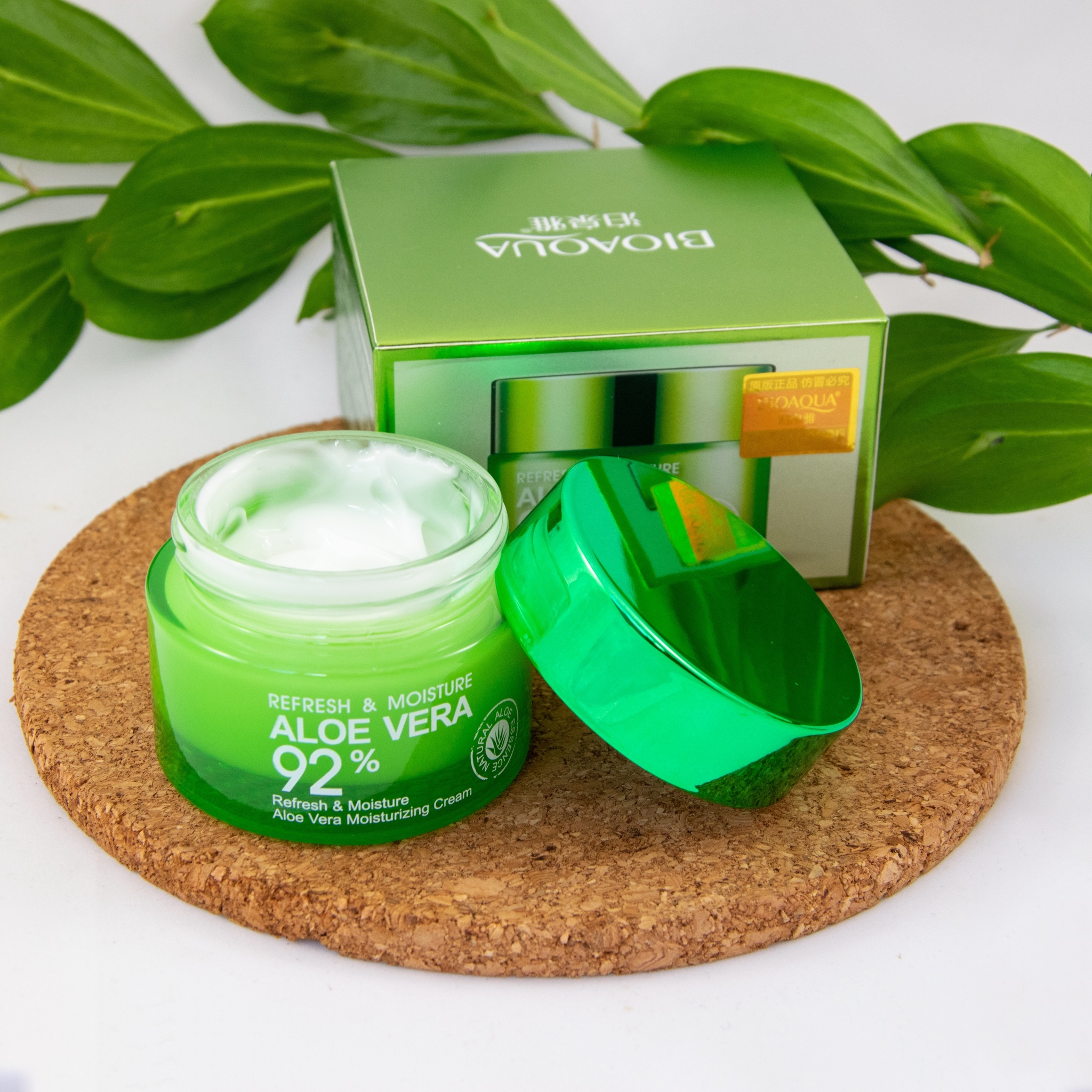 3W Clinic Увлажняющий крем с экстрактом алоэ вера Aloe full water activating cream