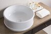 BelBagno BB1383 Раковина накладная керамическая круглая 450x450x170