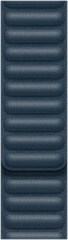 Ремешок Apple 44mm Baltic Blue Leather Link Large (MY9L2ZM/A)