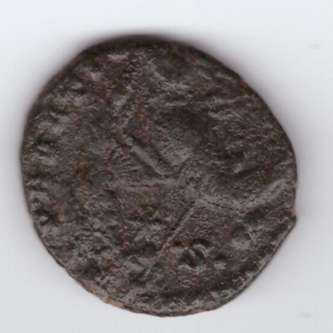 1/100 серебрянной силиквы ЦЕНТЕНИОНАЛИС РИМ  (337 - 361 г.н.э.) (5)