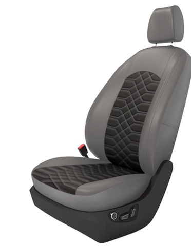 Авточехлы правый руль на 3 ряда (на заказ)