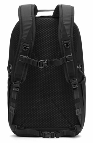 Картинка рюкзак городской Pacsafe vibe 25 черная смола - 2