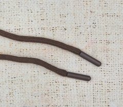 Шнур, L 138 см, ш. 5 мм, коричневый